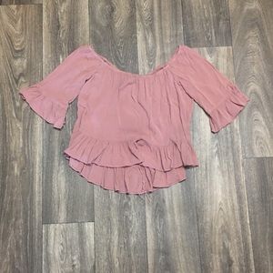 Off the shoulder top